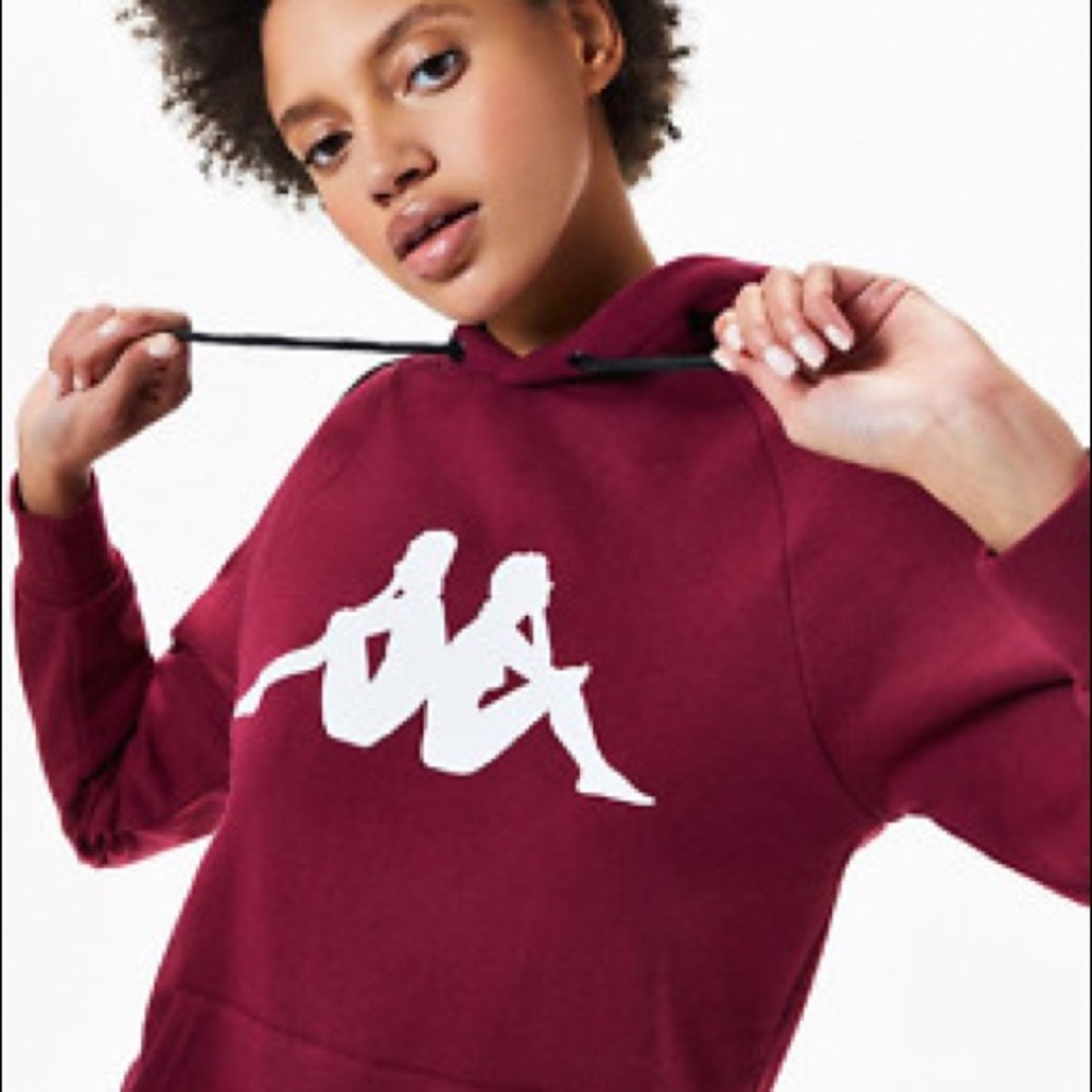 Kappa burgundy Hoodie